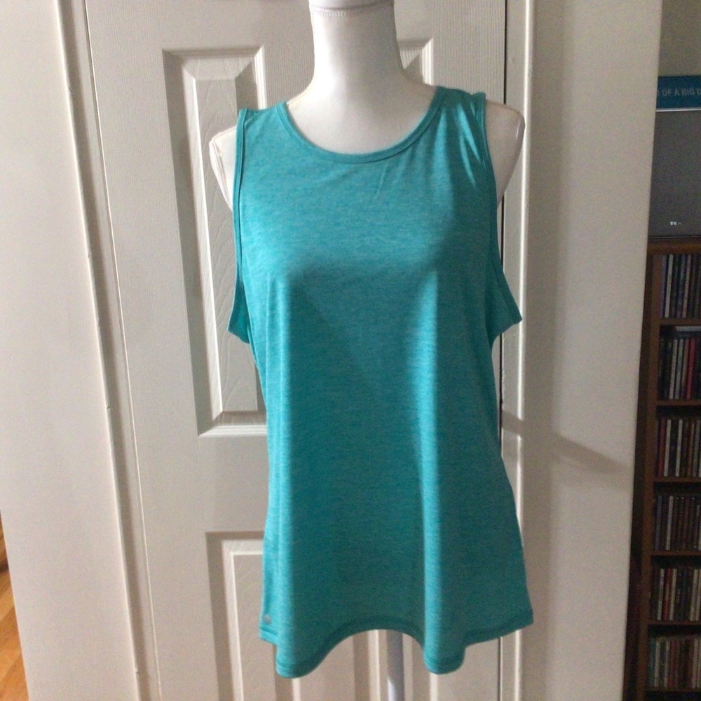 Ideology Sleeveless Size XL Teal Athletic Top
